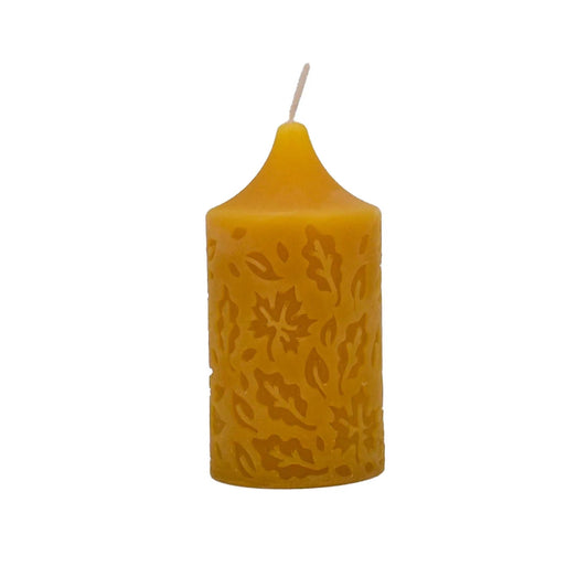 Leaf Pillar Candle - Provisioned Co.