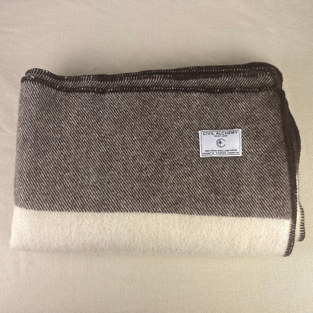 Virgin Wool Throw Blanket - Provisioned Co.